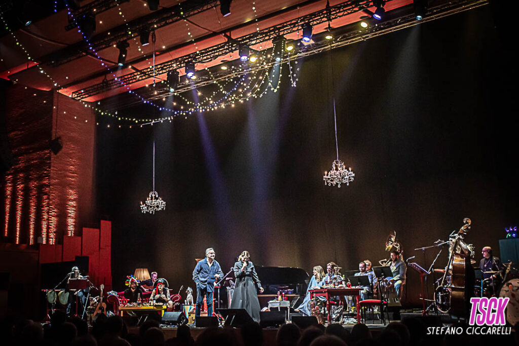 Tosca durante il concerto