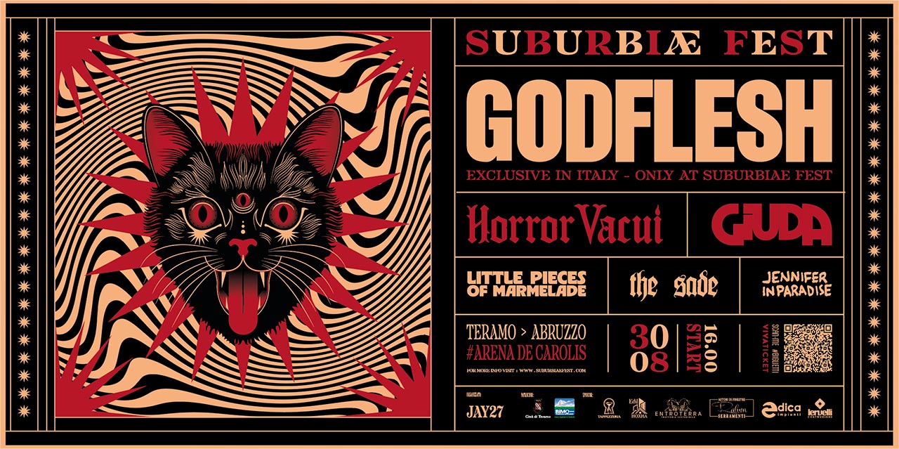 Godflesh al suburbiae unexpected fest 2025 di teramo