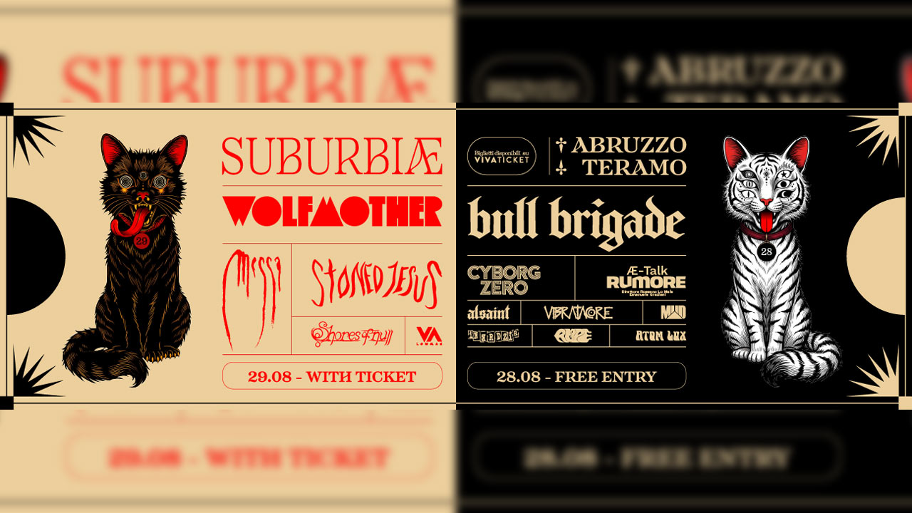 suburbiae unexpected fest 2026 lineup completa wolfmother messa stoned jesus bull brigade